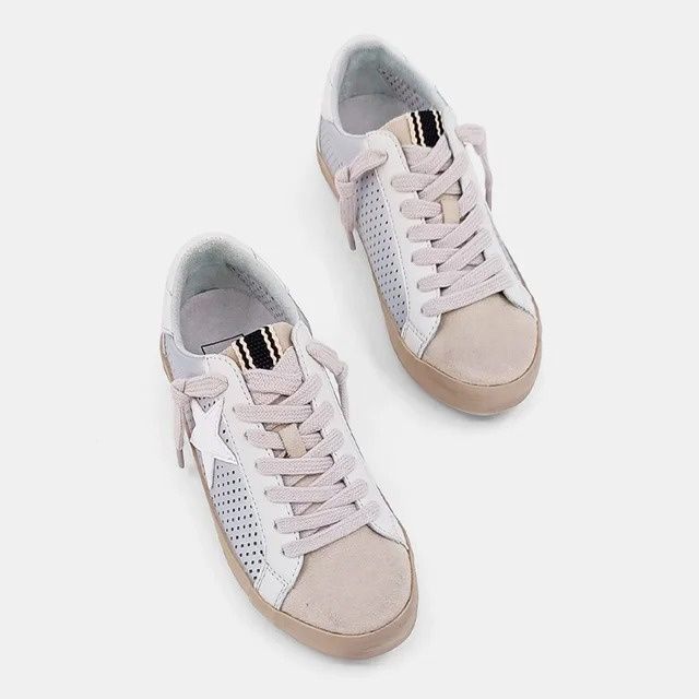 Paula - Silver Perforated