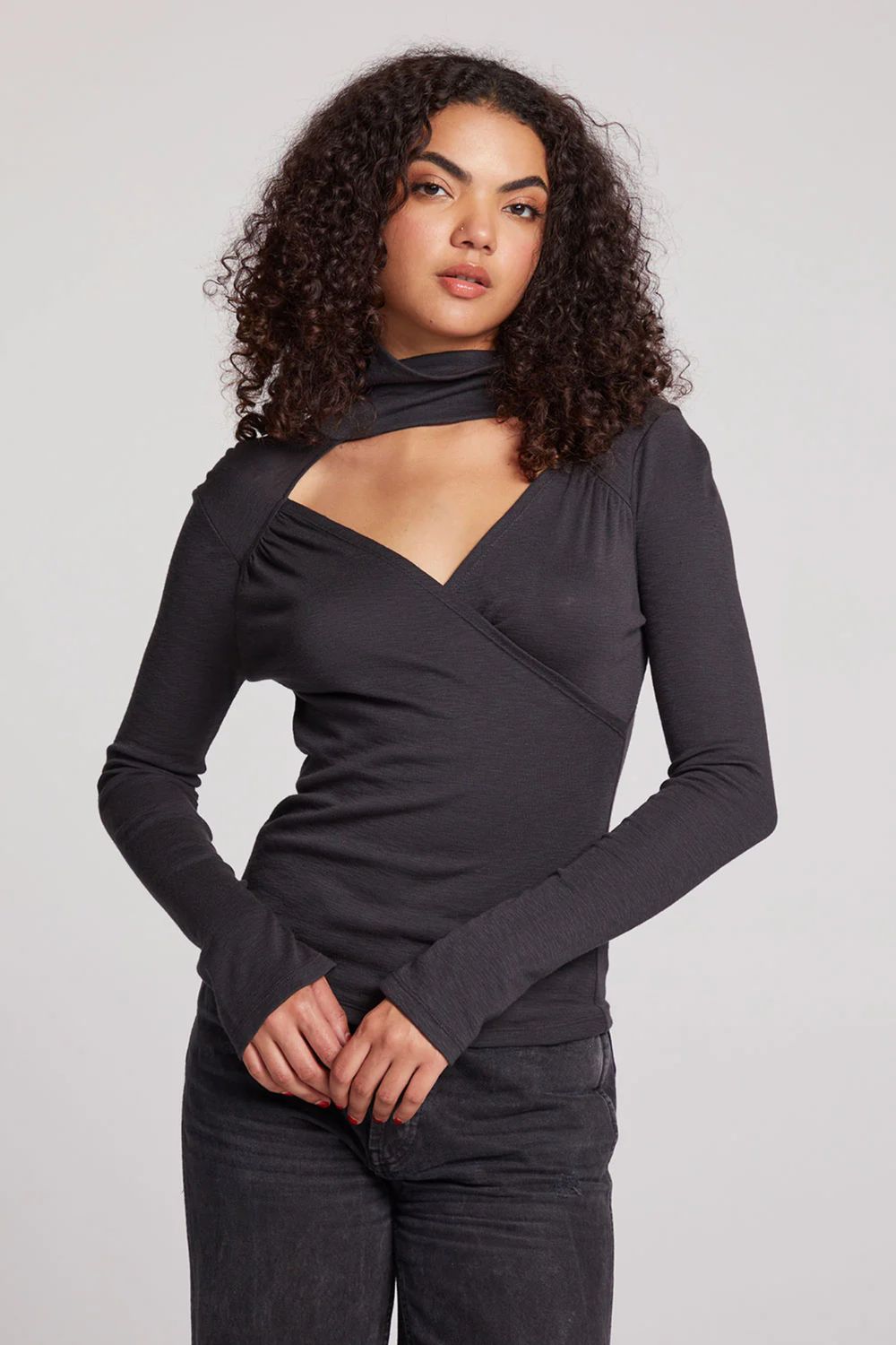 Wylie Choker Long Sleeve