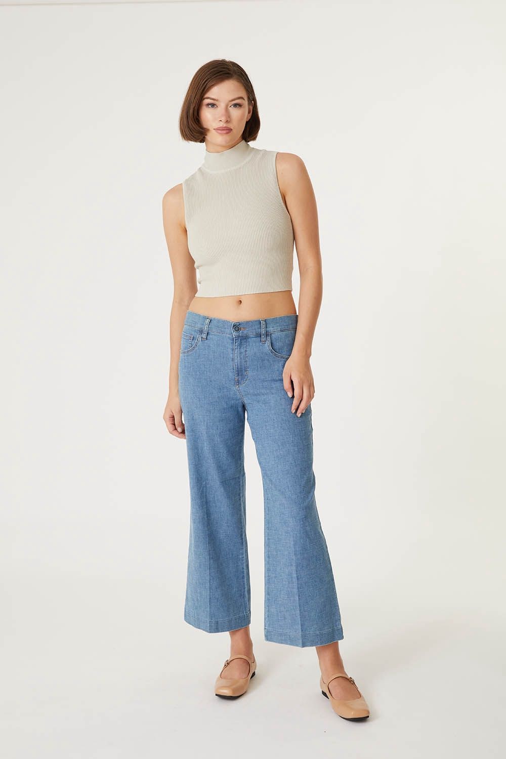 Annabelle Crop Wide Leg