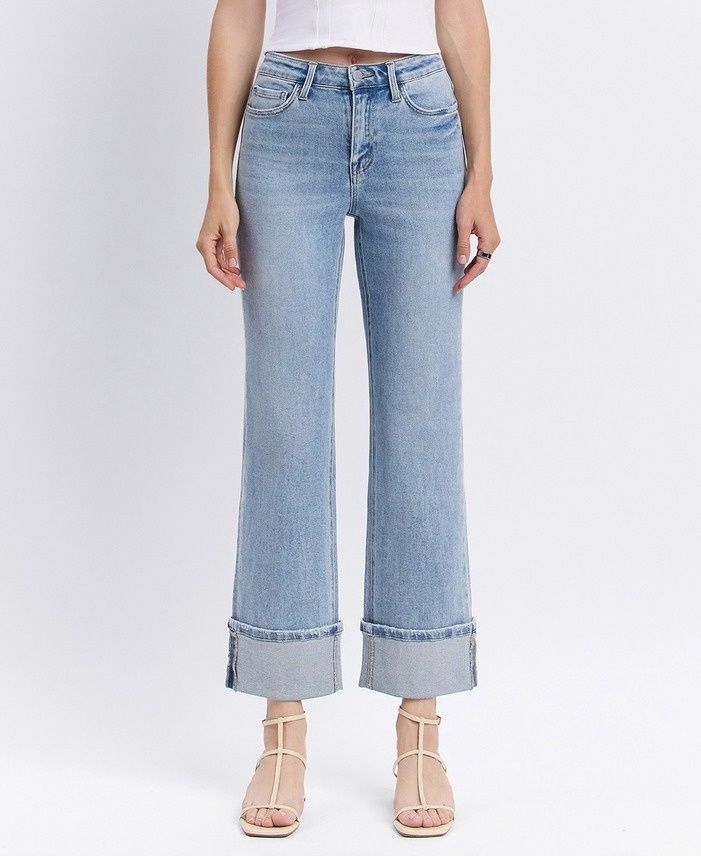 Elan Wide Cuff Jeans