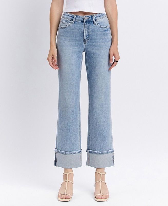 Elan Wide Cuff Jeans