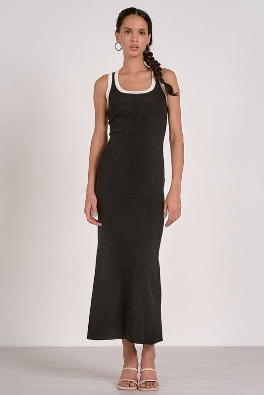 Ribbed Tank Dress