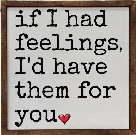 Feelings Sign