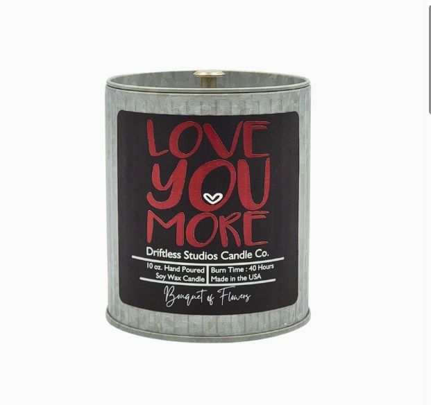 Love You More Candle
