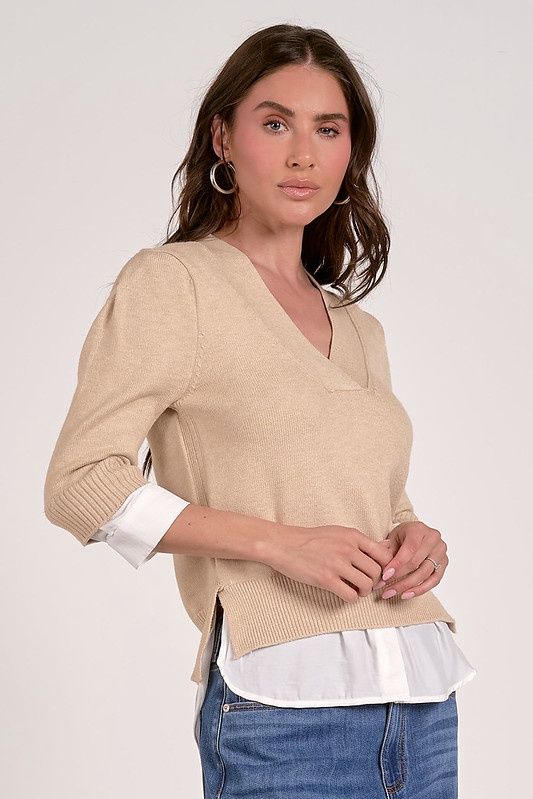 Cuffed Sweater