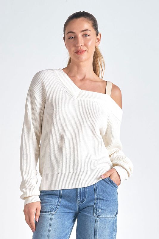 One Strap Sweater