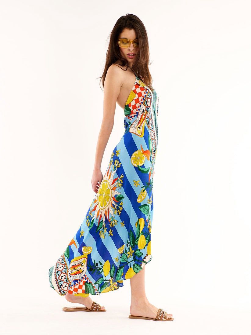 Voila Dress - Blue