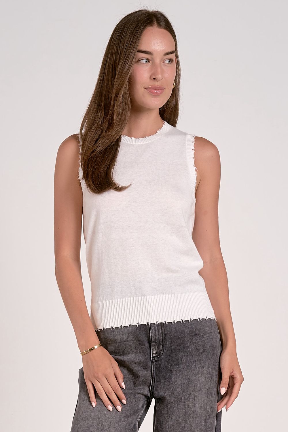 Raw Edge Tank