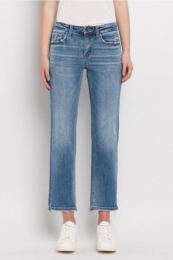 Stately Crop Straight Legs