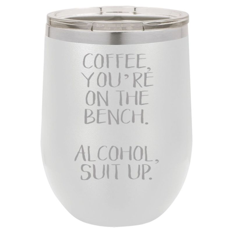 Coffee On Bench Tumbler
