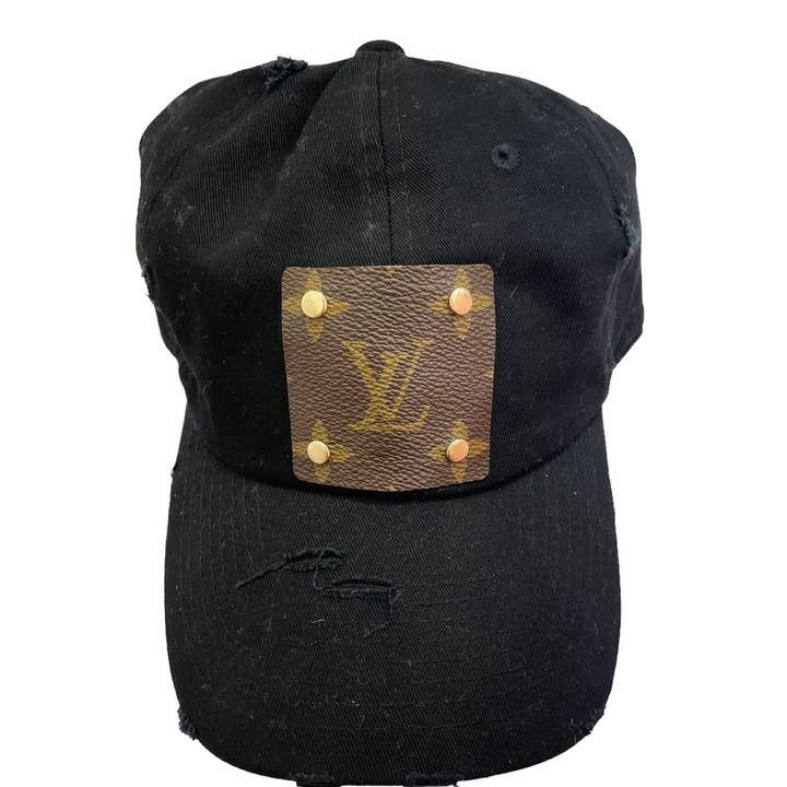 LV Hat, Color: Black