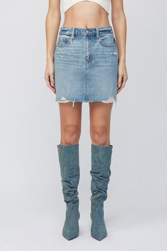 Denim Skirt