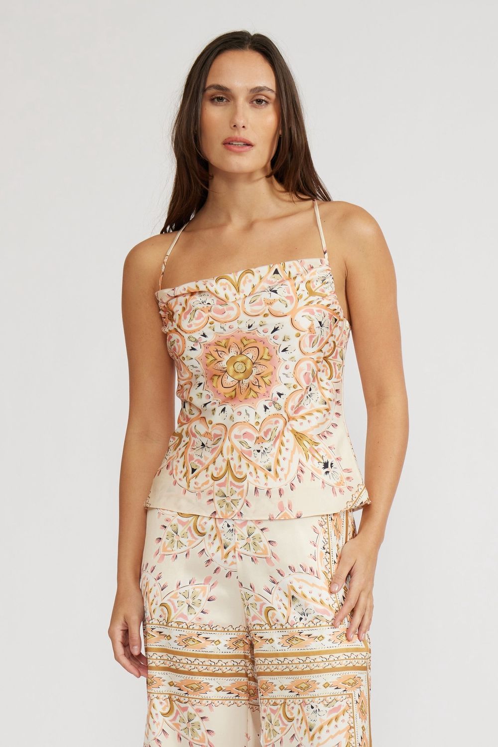 Ellen Cowl Neck Cami