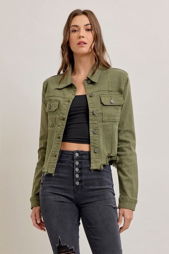 Frayed Military Jacket