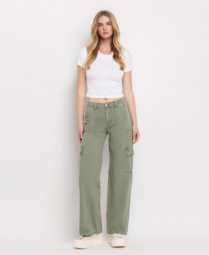 Wide Leg Utility Cargo