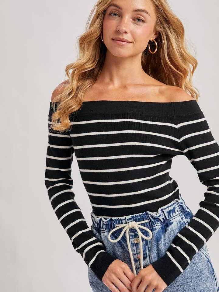 Stripe OTS Sweater