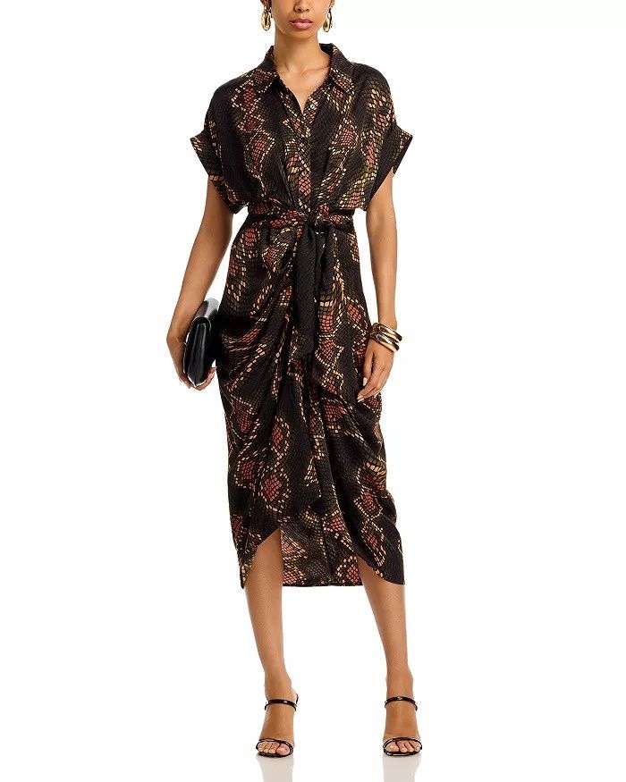 Tori Dress - Fossil Brown