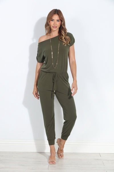 Olive OTS Jumpsuit