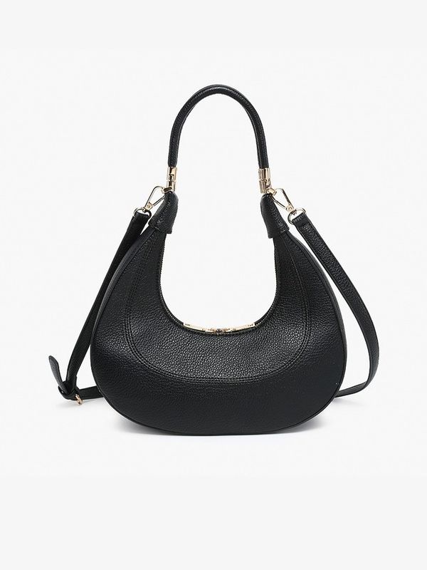 Clara Crescent Bag - Black