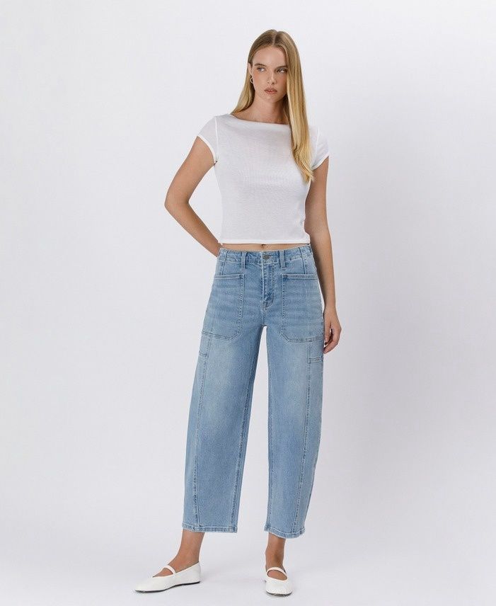 Blue Barrel Jeans