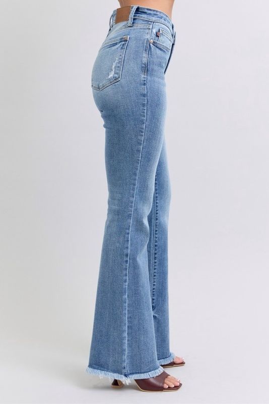 Frayed Hem Bootcut