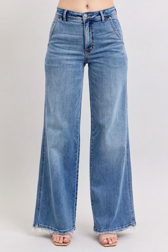 Retro Wide Leg Jeans