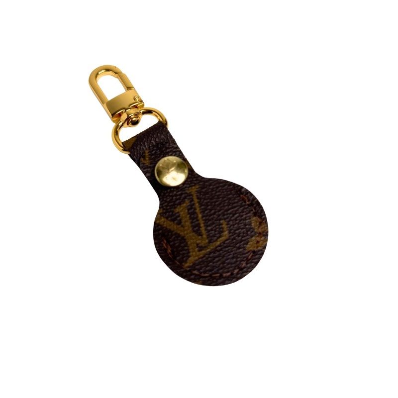 Upcycled LV Airtag Keychain