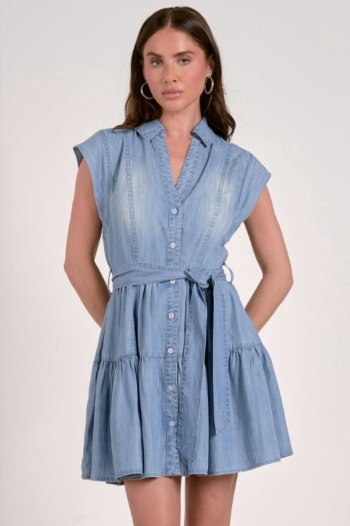 Chambray Dress