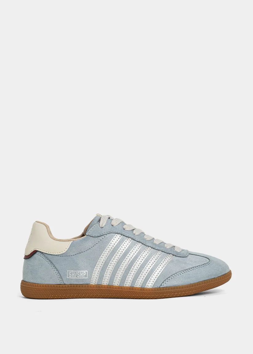 Stevie - Denim Suede