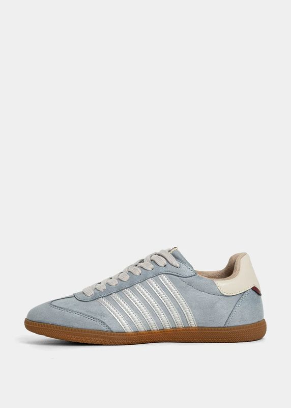 Stevie - Denim Suede