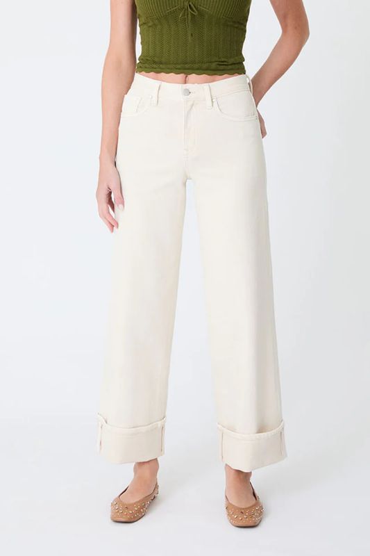 Selvedge Wide Cuff Jeans