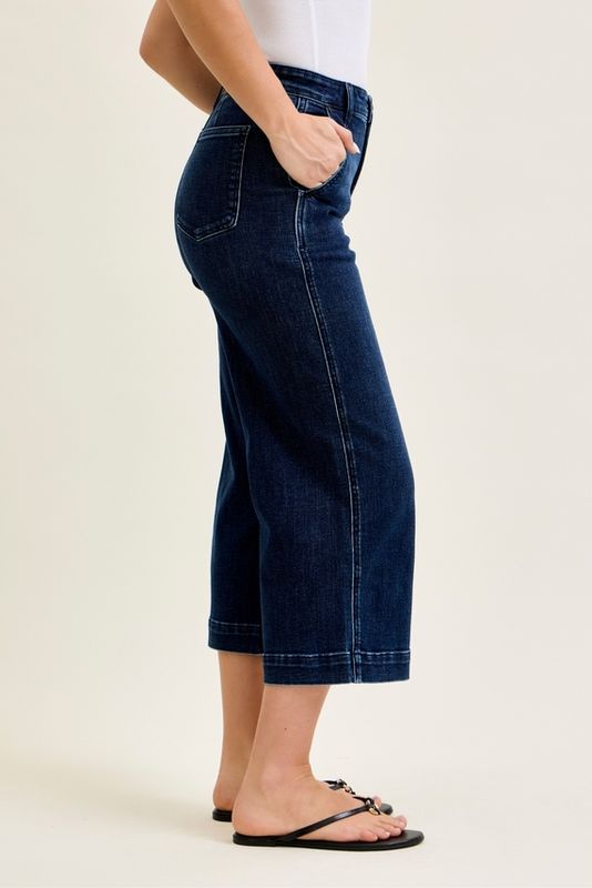 Dark Ankle Trousers