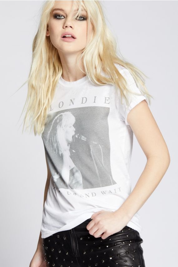 Blondie Burn Out Tee