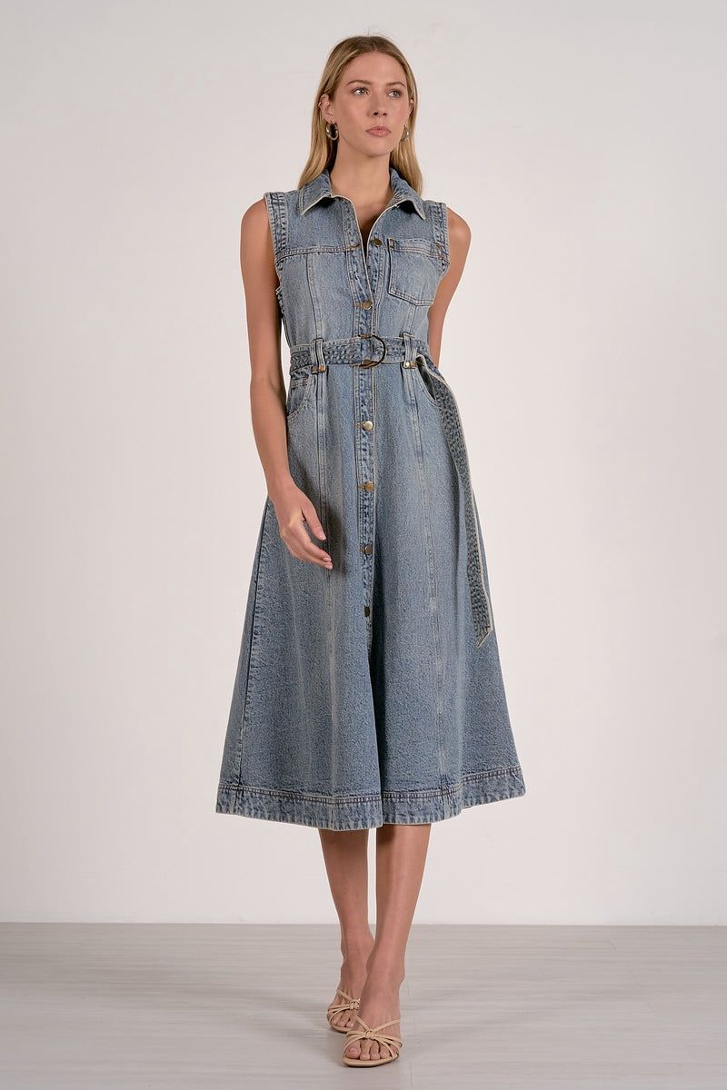 Denim Maxi