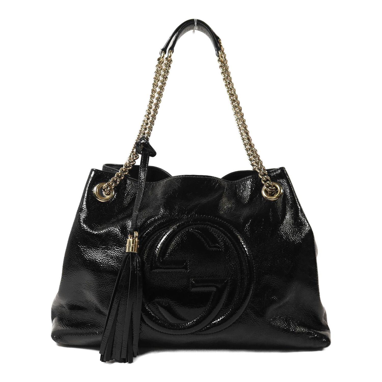 Gucci Patent Soho Bag