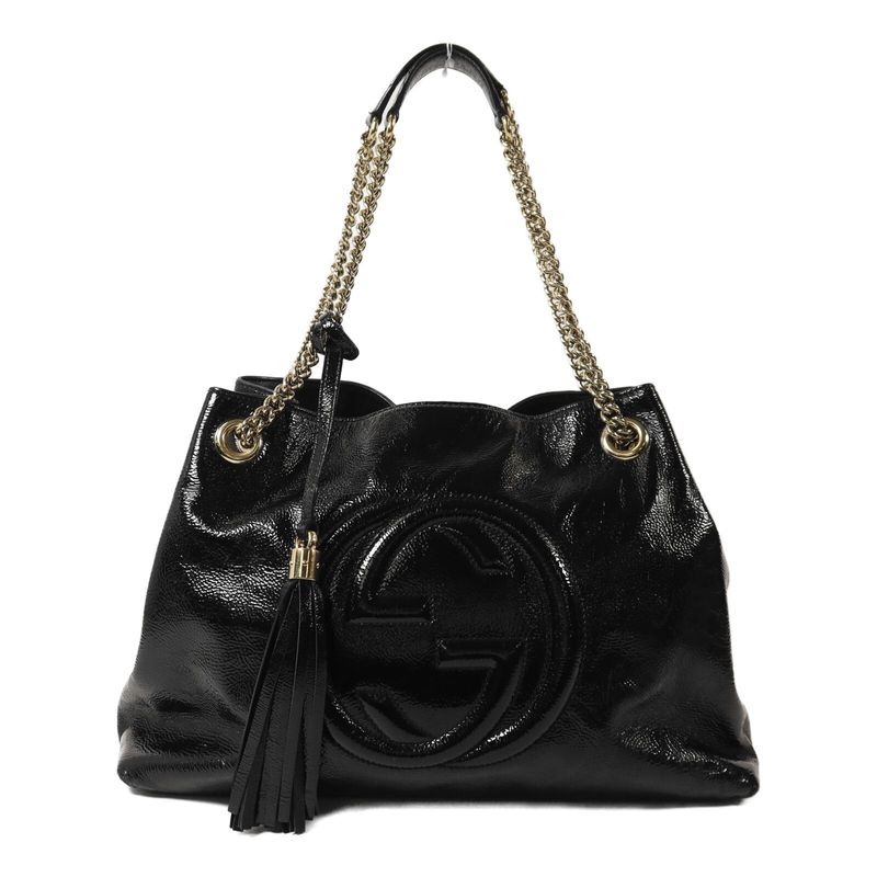 Gucci Patent Soho Bag
