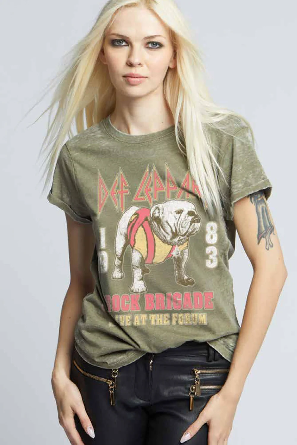 Def Leppard Rock Brigade Tee