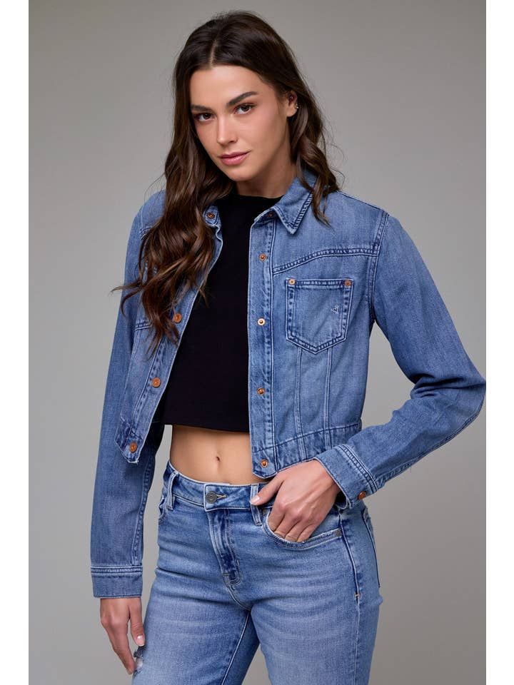 Cropped Denim Jacket