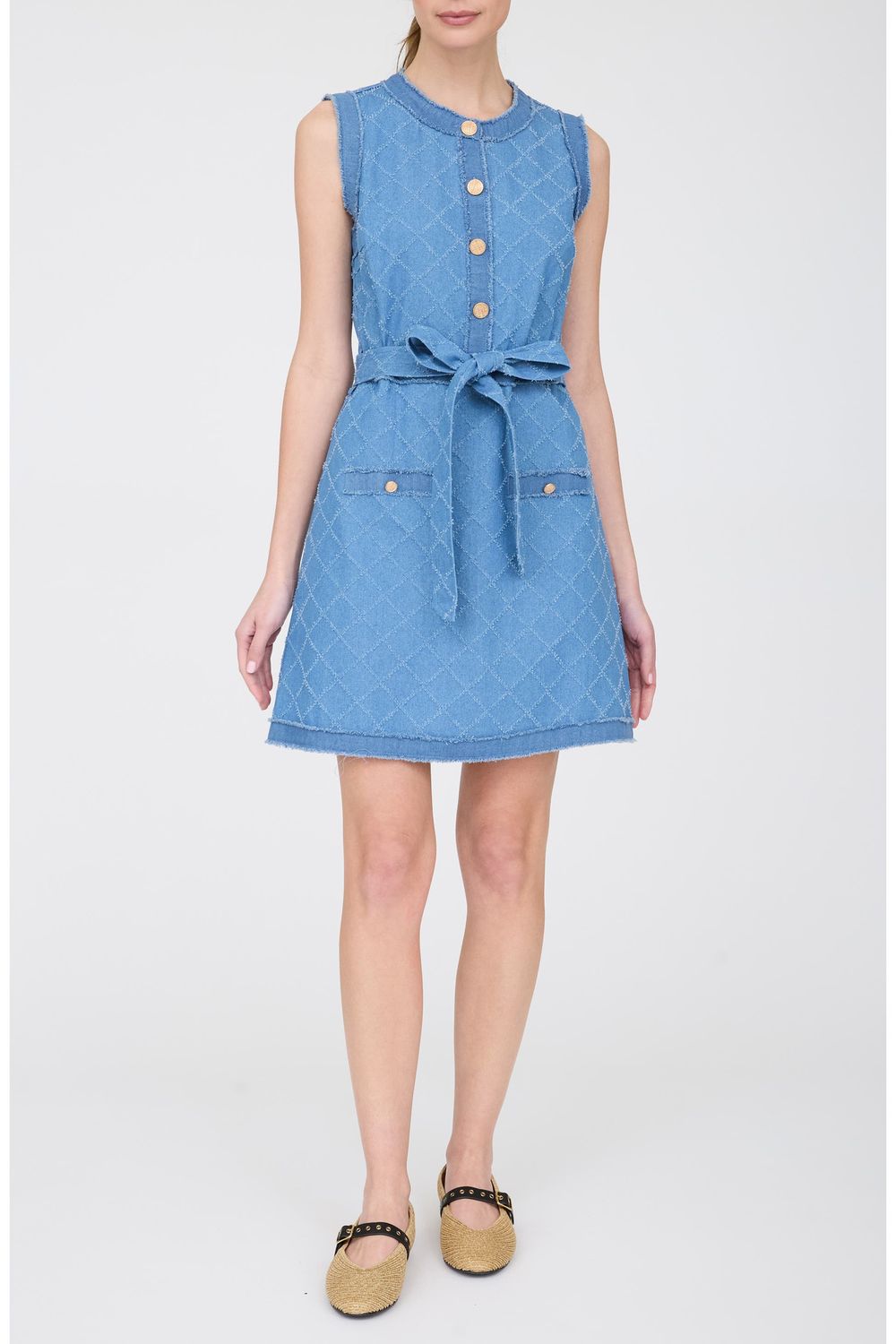 Short Jacquard Dress