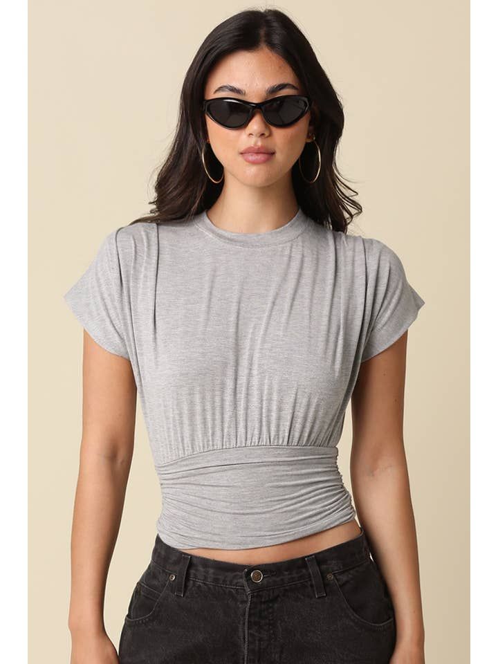 Sophie Cinched Waist Tee