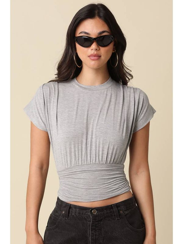 Sophie Cinched Waist Tee