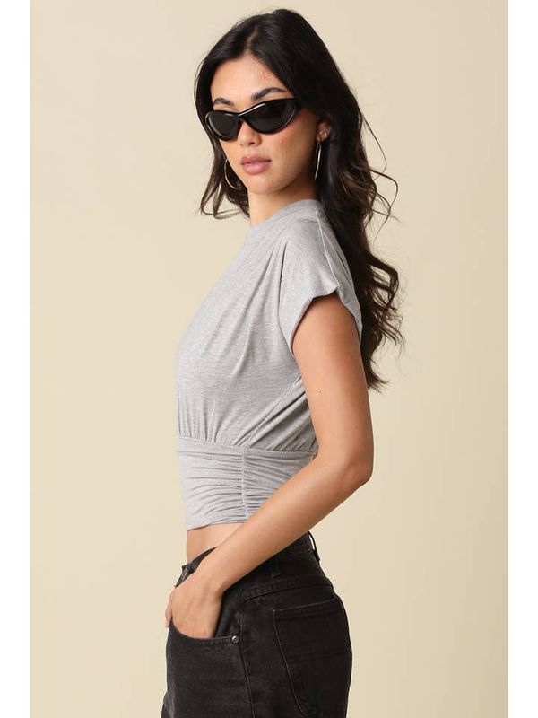 Sophie Cinched Waist Tee