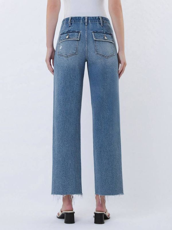 Fantasy Patch Pocket Jeans
