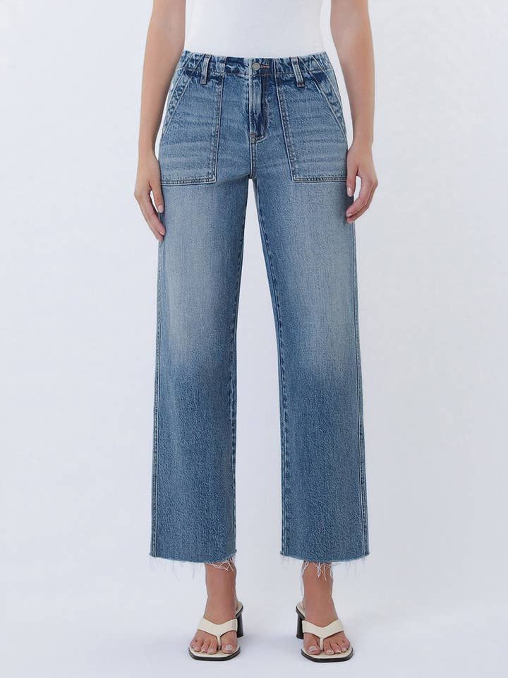 Fantasy Patch Pocket Jeans