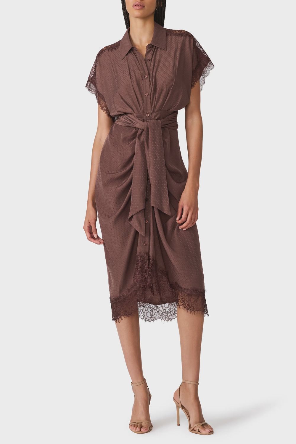 Tori Dress - Walnut