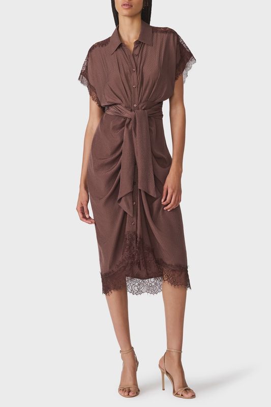 Tori Dress - Walnut