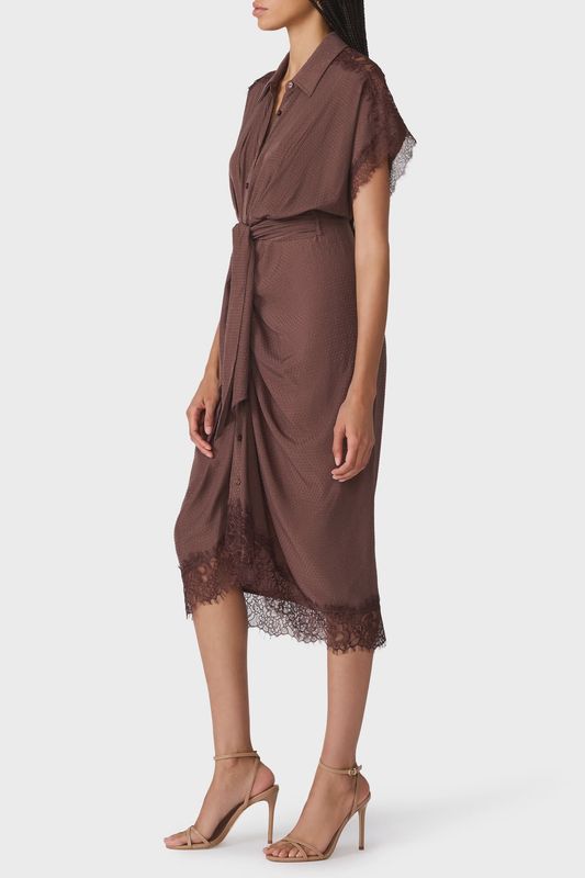 Tori Dress - Walnut
