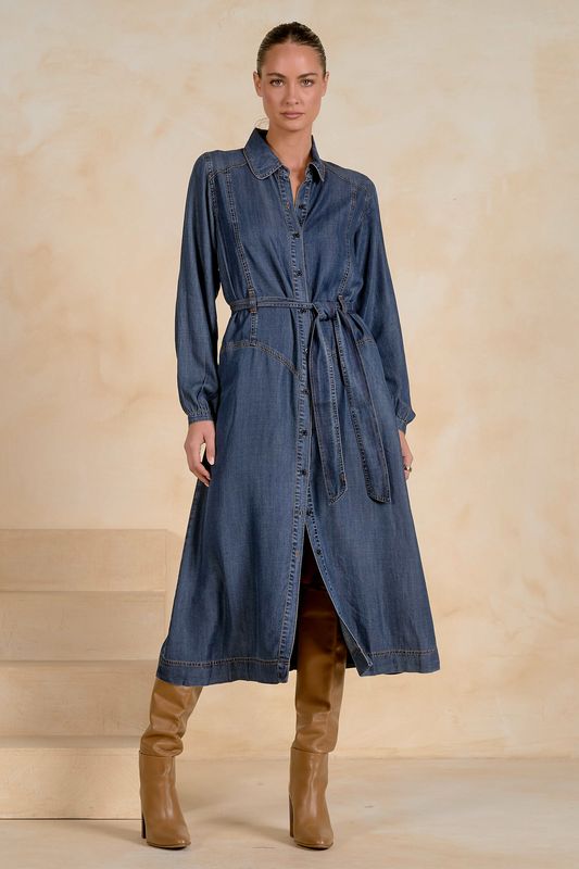 L/S Denim Dress
