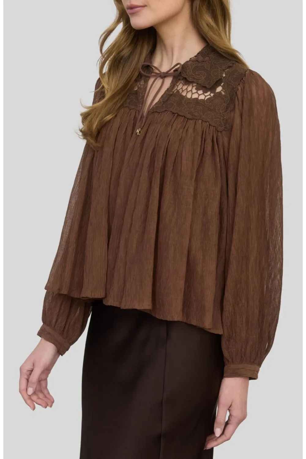 Lace Detail Top