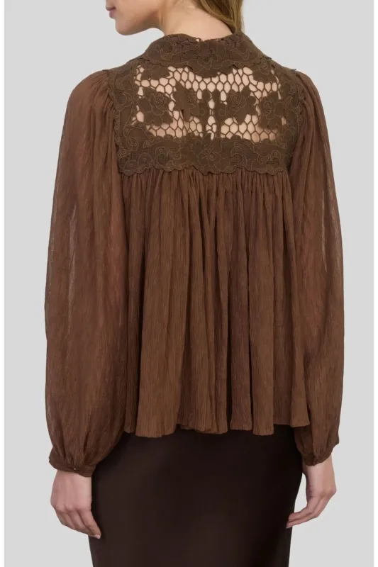 Lace Detail Top